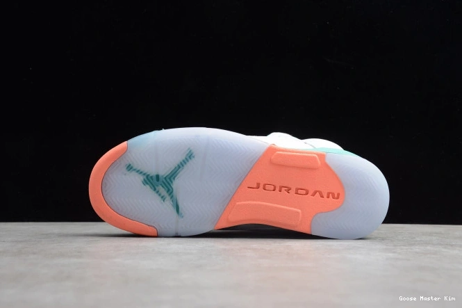 Air 5 440892-100 GS Aqua Jordan Light 0724